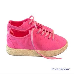 GAP kids pink girls espadrilles